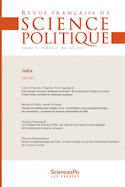 Revue française de science politique 73-3